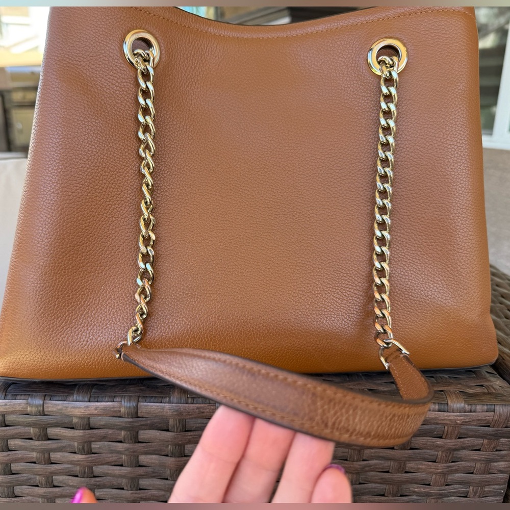 Kate Spade Tan Leather Shoulder Bag - Picture 7 of 8
